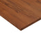 vidaXL - Tafelblad - vierkant - 70x70x1,5cm - behandeld - eiken - donkerbruin
