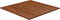 vidaXL - Tafelblad - vierkant - 70x70x1,5cm - behandeld - eiken - donkerbruin