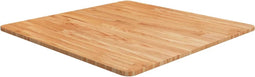 vidaXL - Tafelblad - vierkant - 70x70x1,5cm - massief - eiken - lichtbruin