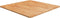 vidaXL - Tafelblad - vierkant - 70x70x1,5cm - massief - eiken - lichtbruin