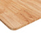 vidaXL - Tafelblad - vierkant - 70x70x1,5cm - massief - eiken - lichtbruin