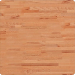 vidaXL - Tafelblad - vierkant - 70x70x2,5 - cm - massief - beukenhout