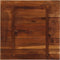 vidaXL - Tafelblad - vierkant - 70x70x2,5 - cm - massief - gerecycled - hout