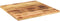 vidaXL - Tafelblad - vierkant - 70x70x2,5 - cm - massief - ruw - mangohout
