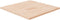 vidaXL - Tafelblad - vierkant - 70x70x2,5 - cm - onbehandeld - massief - eikenhout