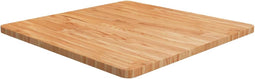 vidaXL - Tafelblad - vierkant - 70x70x2,5cm - massief - eiken - lichtbruin