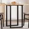 vidaXL - Tafelblad - vierkant - 70x70x2 - cm - massief - acaciahout