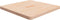 vidaXL - Tafelblad - vierkant - 70x70x4 - cm - onbehandeld - massief - eikenhout