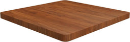 vidaXL - Tafelblad - vierkant - 70x70x4cm - behandeld - eiken - donkerbruin