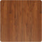 vidaXL - Tafelblad - vierkant - 70x70x4cm - behandeld - eiken - donkerbruin