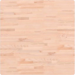vidaXL - Tafelblad - vierkant - 80x80x1,5 - cm - massief - beukenhout