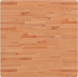 vidaXL - Tafelblad - vierkant - 80x80x1,5 - cm - massief - beukenhout