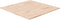 vidaXL - Tafelblad - vierkant - 80x80x1,5 - cm - onbehandeld - massief - eikenhout