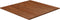 vidaXL - Tafelblad - vierkant - 80x80x1,5cm - behandeld - eiken - donkerbruin