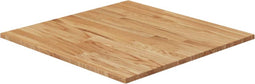 vidaXL - Tafelblad - vierkant - 80x80x1,5cm - massief - eiken - lichtbruin