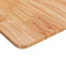 vidaXL - Tafelblad - vierkant - 80x80x1,5cm - massief - eiken - lichtbruin