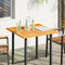 vidaXL - Tafelblad - vierkant - 80x80x2,2 - cm - massief - acaciahout