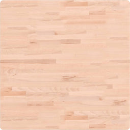 vidaXL - Tafelblad - vierkant - 80x80x2,5 - cm - massief - beukenhout