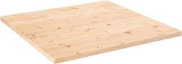 vidaXL - Tafelblad - vierkant - 80x80x2,5 - cm - massief - grenenhout