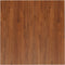 vidaXL - Tafelblad - vierkant - 80x80x2,5cm - behandeld - eiken - donkerbruin