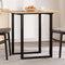 vidaXL - Tafelblad - vierkant - 80x80x2 - cm - massief - acaciahout
