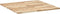 vidaXL - Tafelblad - vierkant - 80x80x2 - cm - massief - acaciahout