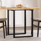 vidaXL - Tafelblad - vierkant - 80x80x4 - cm - massief - acaciahout