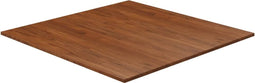 vidaXL - Tafelblad - vierkant - 90x90x1,5 - cm - behandeld - eiken - donkerbruin