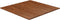vidaXL - Tafelblad - vierkant - 90x90x1,5 - cm - behandeld - eiken - donkerbruin