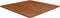 vidaXL - Tafelblad - vierkant - 90x90x1,5 - cm - behandeld - eiken - donkerbruin