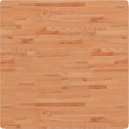 vidaXL - Tafelblad - vierkant - 90x90x1,5 - cm - massief - beukenhout