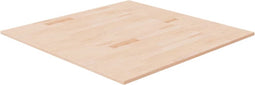 vidaXL - Tafelblad - vierkant - 90x90x1,5 - cm - onbehandeld - massief - eikenhout