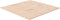 vidaXL - Tafelblad - vierkant - 90x90x1,5 - cm - onbehandeld - massief - eikenhout