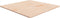 vidaXL - Tafelblad - vierkant - 90x90x1,5 - cm - onbehandeld - massief - eikenhout