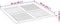 vidaXL - Tafelblad - vierkant - 90x90x2,2 - cm - massief - acaciahout