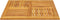 vidaXL - Tafelblad - vierkant - 90x90x2,2 - cm - massief - acaciahout