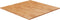 vidaXL - Tafelblad - vierkant - 90x90x2,5 - cm - massief - eiken - lichtbruin