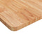 vidaXL - Tafelblad - vierkant - 90x90x2,5 - cm - massief - eiken - lichtbruin