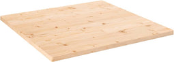 vidaXL - Tafelblad - vierkant - 90x90x2,5 - cm - massief - grenenhout
