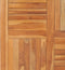 vidaXL - Tafelblad - vierkant - 90x90x2,5 - cm - massief - teakhout