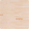 vidaXL - Tafelblad - vierkant - 90x90x2,5 - cm - onbehandeld - massief - eikenhout