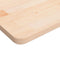 vidaXL - Tafelblad - vierkant - 90x90x2,5 - cm - onbehandeld - massief - eikenhout