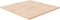 vidaXL - Tafelblad - vierkant - 90x90x2,5 - cm - onbehandeld - massief - eikenhout