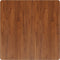 vidaXL - Tafelblad - vierkant - 90x90x2,5cm - behandeld - eiken - donkerbruin