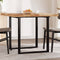 vidaXL - Tafelblad - vierkant - 90x90x4 - cm - massief - acaciahout