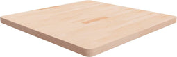 vidaXL - Tafelblad - vierkant - 90x90x4 - cm - onbehandeld - massief - eikenhout