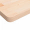 vidaXL - Tafelblad - vierkant - 90x90x4 - cm - onbehandeld - massief - eikenhout