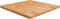 vidaXL - Tafelblad - vierkant - 90x90x4cm - massief - eikenhout - lichtbruin