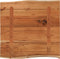 vidaXL - Tafelblad - vierkant - natuurlijke - rand - 60x60x2,5 - cm - acaciahout
