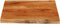 vidaXL - Tafelblad - vierkant - natuurlijke - rand - 80x80x2,5 - cm - acaciahout